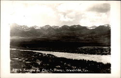 Sangre de Christo Range Postcard