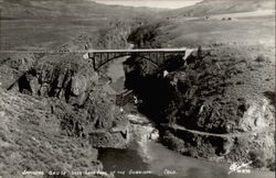 Sapinero Bridge over Lake Fork of the Gunnison Colorado Postcard Postcard