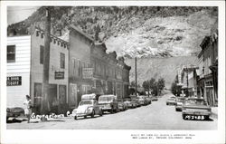 View of Town Street Georgetown, CO Postcard Postcard