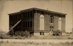 High School Flagler, CO Postcard Postcard