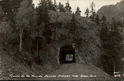 Tunnel on the Million Dollar Highway Ouray, CO Postcard Postcard