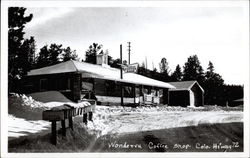 Wondervu Coffee Shop Postcard