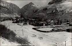 Famous mining camp Postcard