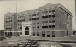 Henry M. Teller School Twelfth Ave. and Garfield St Postcard