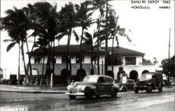 Oahu Railway Depot Honolulu, HI Postcard Postcard