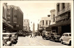 Fort Street Honolulu, HI Postcard Postcard