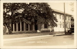 Library Honolulu, HI Postcard Postcard