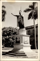 Kamehameha Statue Honolulu, HI Postcard Postcard