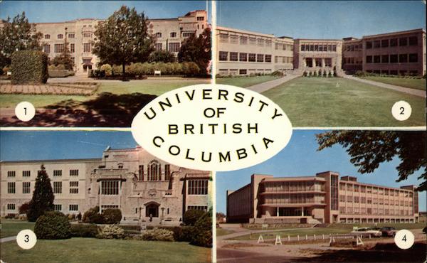 The University Of British Columbia Vancouver, BC Canada