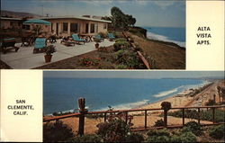 Alta Vista Apartments Postcard