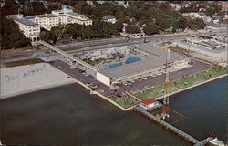 The Buena Beach Hotel and Motel Postcard