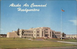 Alaska Air Command Headquarters, Elmendorf Air Force Base Anchorage, AK Postcard Postcard