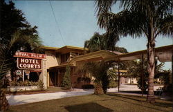 Royal Palm Hotel Courts Postcard