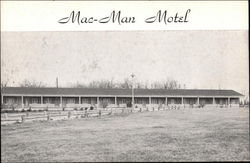 Mac-Man Motel Ruffsdale, PA Postcard Postcard