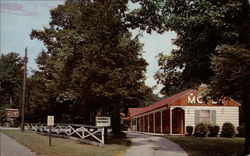 Deaner's Village Motel and Family Cottages Somerset, PA Postcard Postcard