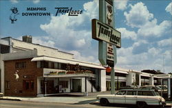 Memphis Downtown Travelodge Postcard