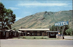 Stagecoach Motel Jackson, WY Postcard Postcard