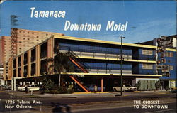 Tamanaca Downtown Motel Postcard