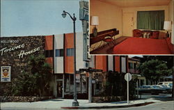 Towne House Motel Hollywood, CA Postcard Postcard