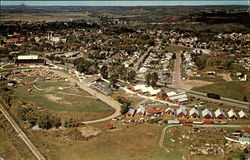 A Bird's Eye View of the Annual Fair Postcard