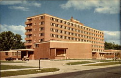 Robert S. Shaw Men's Residence Hall, Michigan State College East Lansing, MI Postcard Postcard