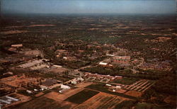 Aerila View - Michigan State University Campus East Lansing, MI Postcard Postcard