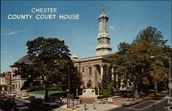 Chester County Court House West Chester, PA Postcard Postcard