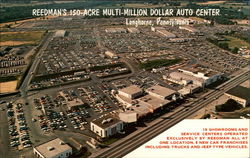 Reedman's 150-Acre Multi-Million Dollar Auto Center Langhorne, PA Postcard Postcard