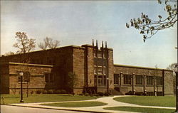 Henry Buyl Library, Grove City College Pennsylvania Postcard Postcard