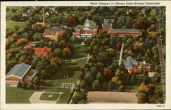 Main Campus of Illinois State Normal University Postcard