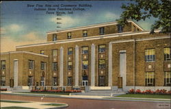 New Fine Arts and Commerce Building, Indiana State Teachers College Postcard