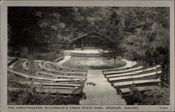 The Amphitheater, McCormick's Creek at State Park Spencer, IN Postcard Postcard