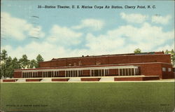 Station Theater, U. S. Marine Corps Air Station Postcard