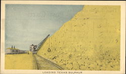 Loading Texas Sulphur Postcard