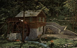 Old Rice Grist Mill near Norris Dam Andersonville, TN Postcard Postcard