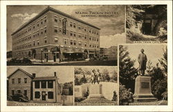 Mark Twain Hotel Hannibal, MO Postcard Postcard