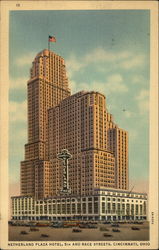 Netherland Plaza Hotel Cincinnati, OH Postcard Postcard