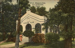 Woman's Club Postcard