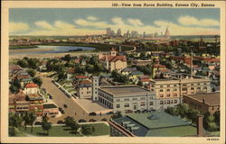 View from Huron Building Postcard