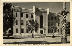 The Citadel Administration Building Charleston, SC Postcard Postcard