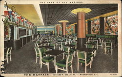 The Mayfair - The Cafe of All Nations Washington, DC Washington DC Postcard Postcard