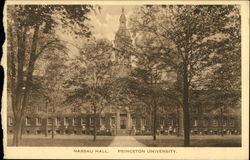 Nassau Hall, Princeton University Postcard