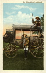 The Original Deadwood Coach Postcard