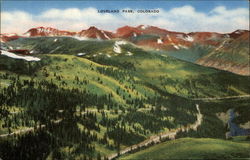 View of Loveland Pass Postcard