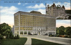 Hotel DeWitt Clinton Albany, NY Postcard Postcard