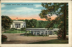 Cyclorama, Grant Park Postcard