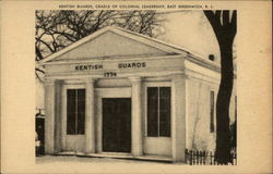 Kentish Guards, Cradle of Colonial Leadership East Greenwich, RI Postcard Postcard