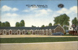 City Motel Postcard