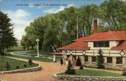 State Fish Hatchery Minocqua, WI Postcard Postcard