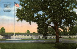 Administration Building, O'Reilly General Hospital, U.S. Army Postcard